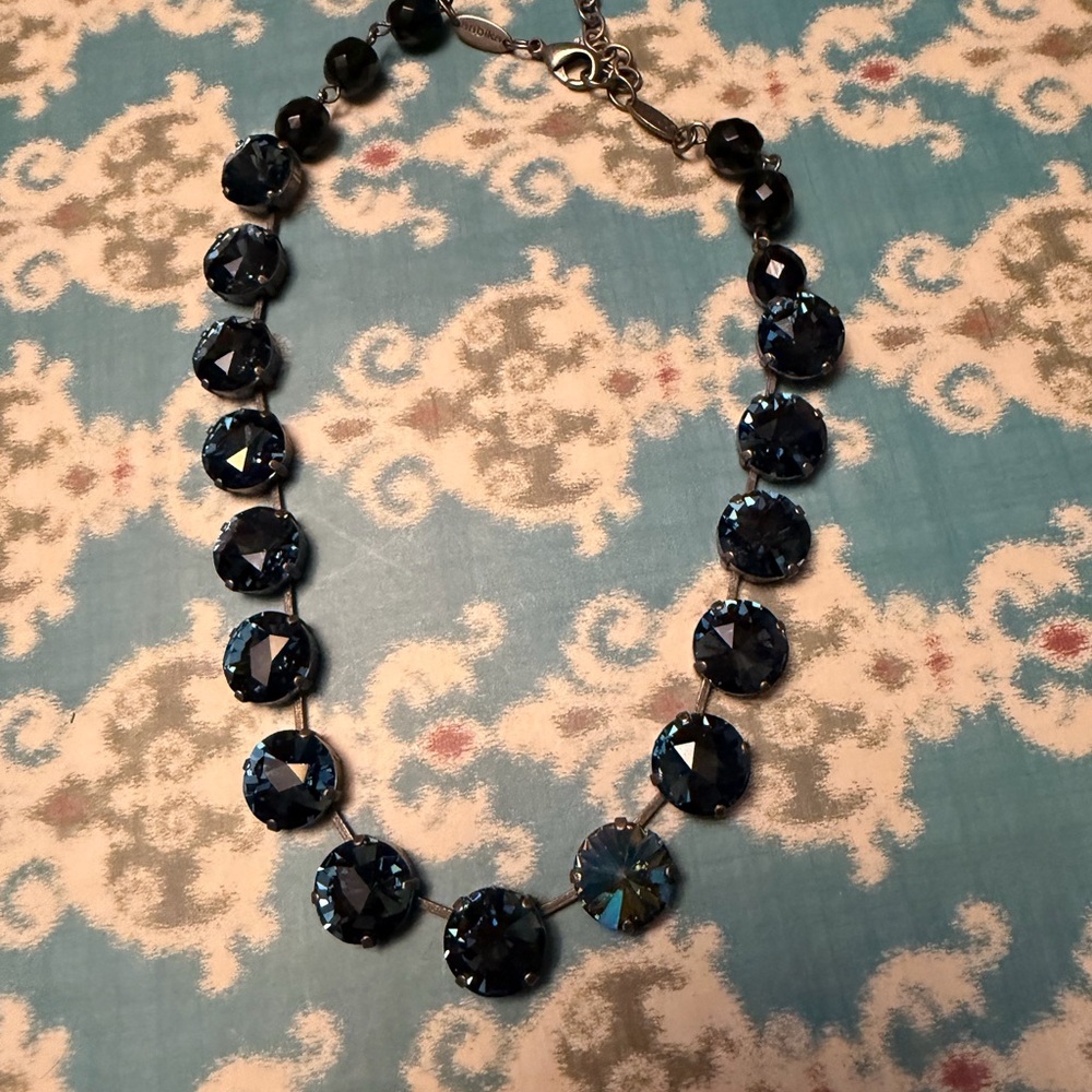 Blue Crystal Choker - Women Jewelry
2015 Denim Blue Swarovski Crystal - Picture 2 of 5